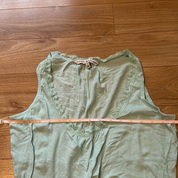 Tommy Hilfiger Teal Sleeveless Top Size Medium - Picture 3 of 5